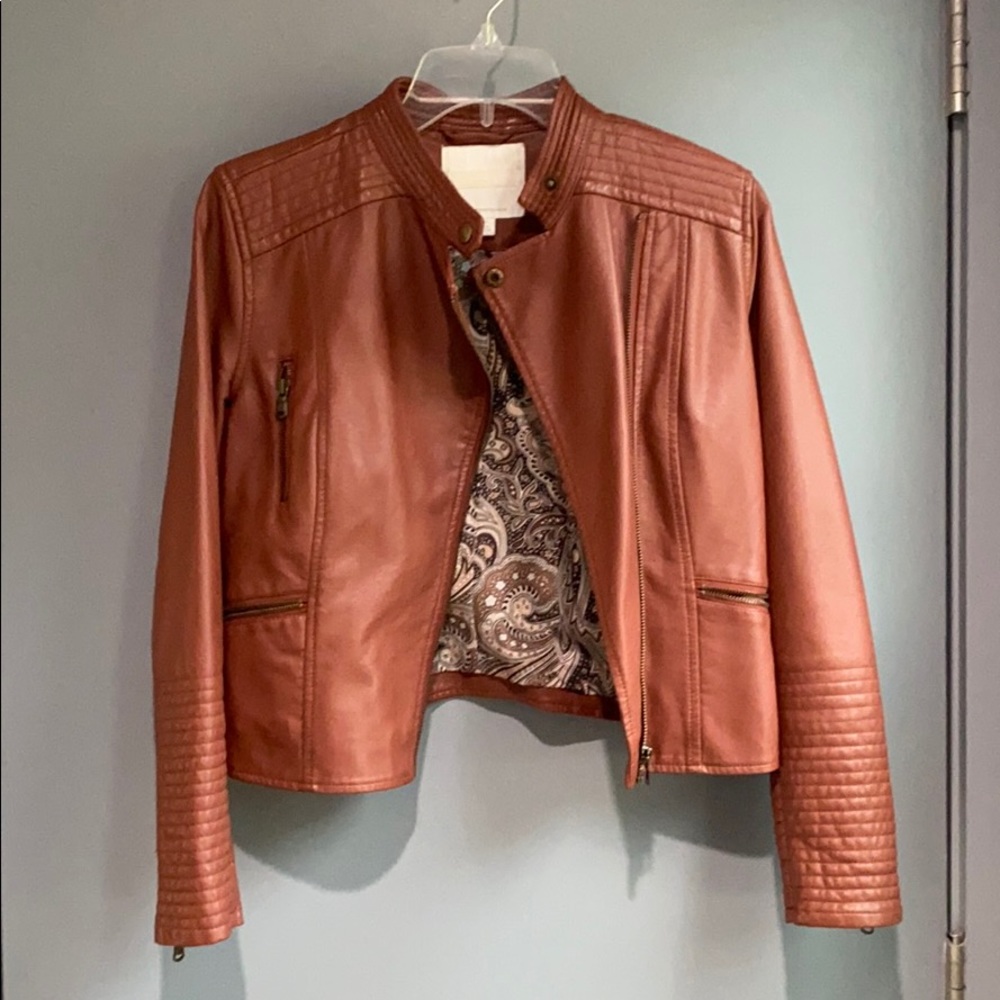 Anthropologie Vegan Leather Jacket